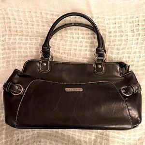 Rossetti Black Leather Purse